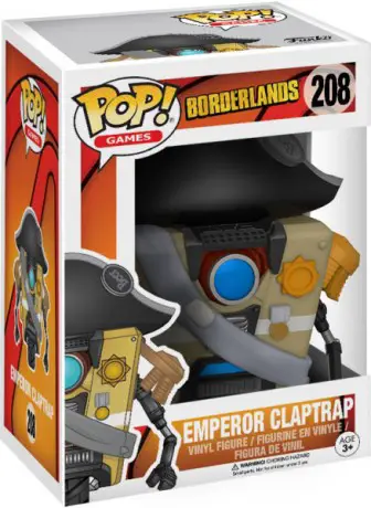 Figurine pop Empereur Claptrap - Borderlands - 1