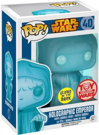 Figurine pop Emperor Palpatine - Brillant dans le noir - Star Wars 1 : La Menace fantôme - 1