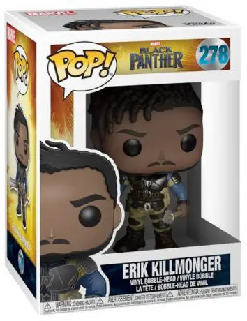 Figurine pop Erik Killmonger - Black Panther - 1