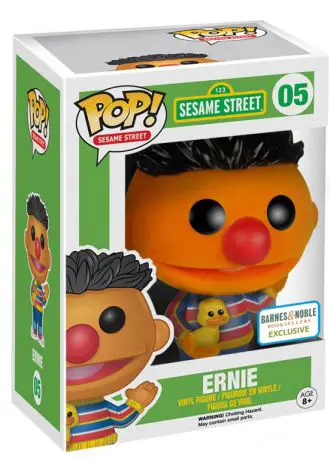 Figurine pop Ernest - Floqué - Sesame Street - 1