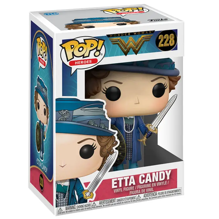 Figurine pop Etta Candy - Wonder Woman - 2