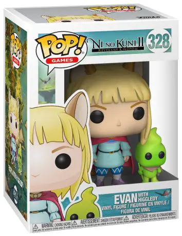 Figurine pop Evan avec Higgledy - Ni No Kuni 2 - 1