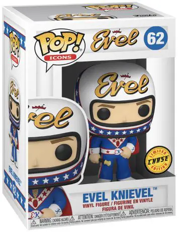 Figurine pop Evel Knievel avec casque - Being Evel - 1