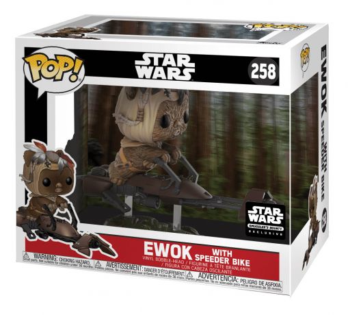 Figurine pop Ewok avec Moto - Star Wars 7 : Le Réveil de la Force - 1