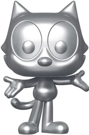 Figurine pop Felix le Chat - Argent Métallique - Felix le Chat - 2