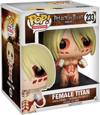 Figurine pop Femme Titan - 15 cm - L'Attaque des Titans - 1