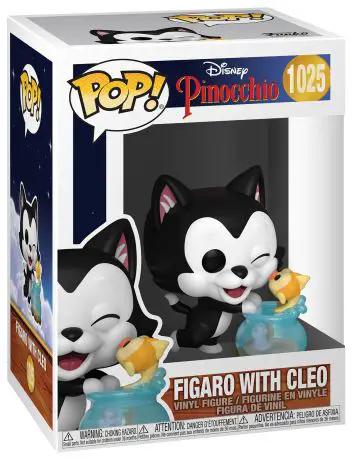 Figurine pop Figaro embrasse cléo - Pinocchio - 1