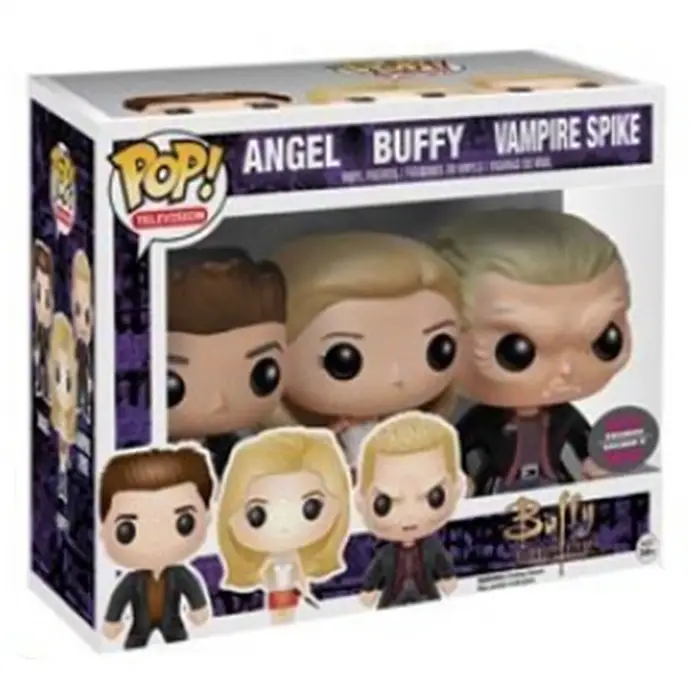 Figurine pop Figurines Angel, Buffy et Vampire Spike - Buffy contre les vampires - 2
