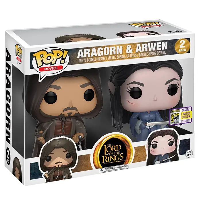 Figurine pop Figurines Aragorn et Arwen - Le seigneur des anneaux - 2
