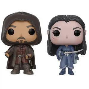 Figurine Figurines Aragorn et Arwen – Le seigneur des anneaux
