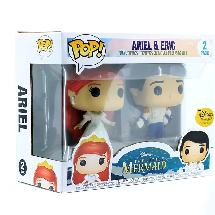 Figurine pop Figurines Ariel et Eric - La Petite Sirène - 2