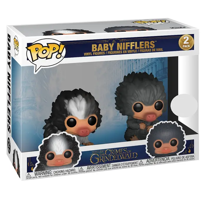 Figurine pop Figurines Baby Nifflers black and grey - Les Animaux fantastiques : Les Crimes de Grindelwald - 2