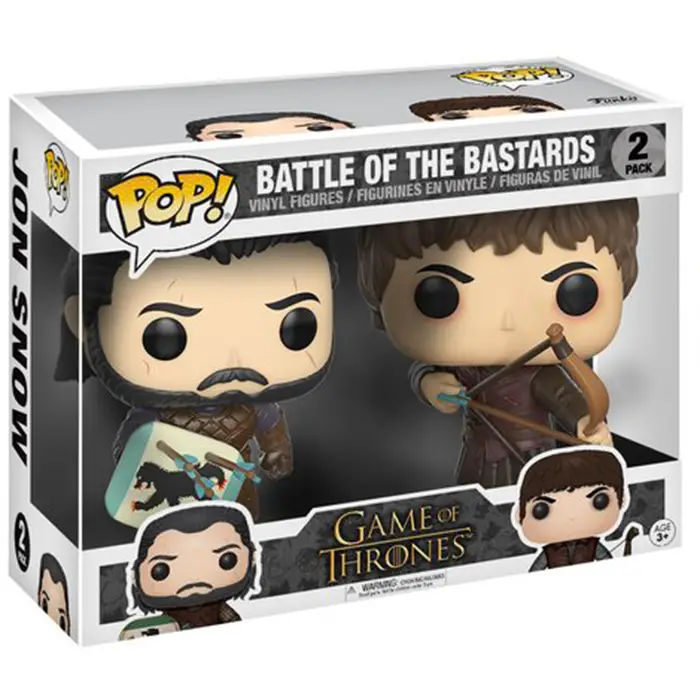 Figurine pop Figurines Battle Of The Bastards - Game Of Thrones - 2