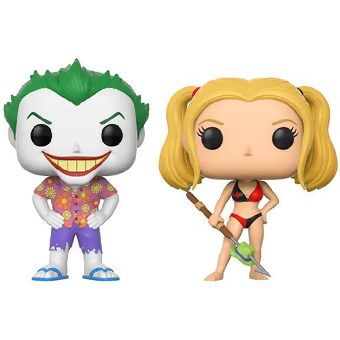 Figurine pop Figurines Beach Joker et Harley Quinn - DC Comics - 1