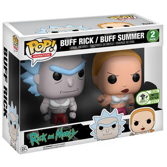 Figurine pop Figurines Buff Rick et Buff Summer - Rick et morty - 2