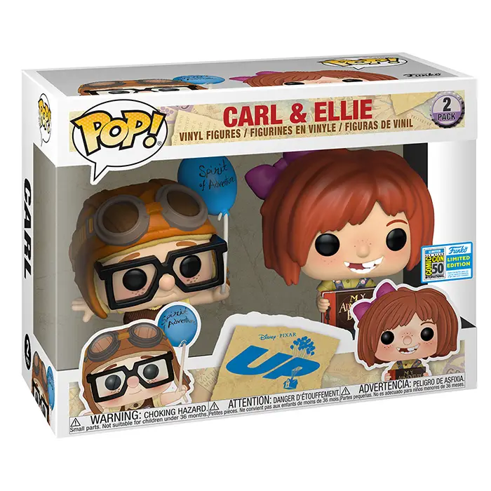 Figurine pop Figurines Carl & Ellie - Là-haut - 2