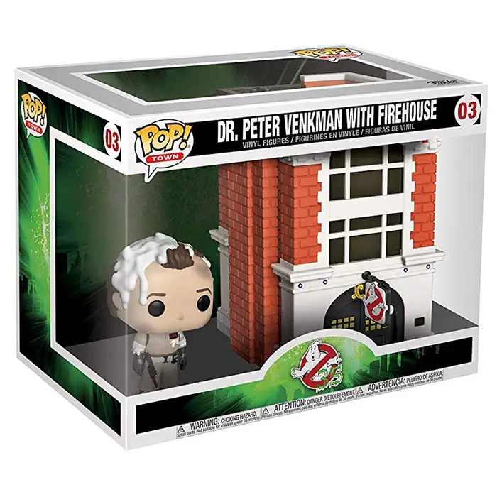 Figurine pop Figurines Dr Peter Venkman with Firehouse - Ghostbusters - SOS fantômes - 2