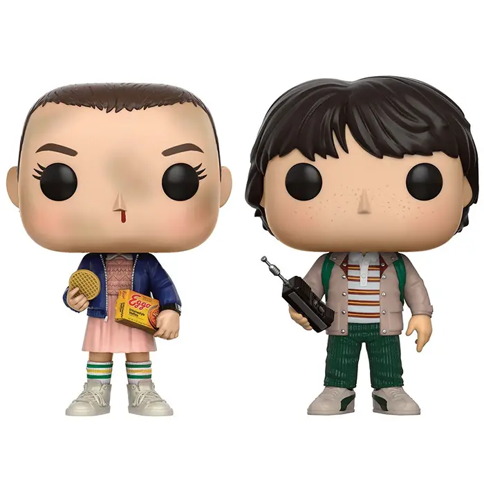 Figurine pop Figurines Eleven with eggos et Mike - Stranger Things - 1