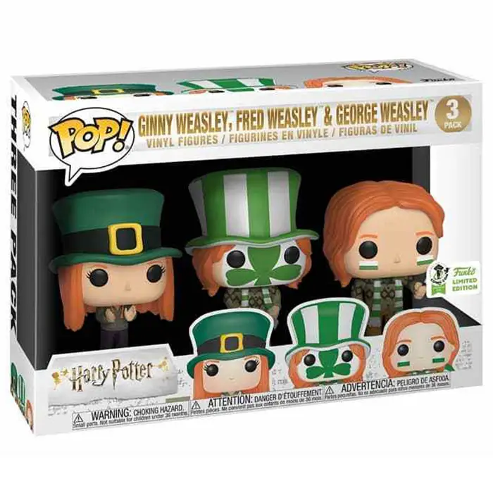 Figurine pop Figurines Ginny Weasley, Fred Weasley & George Weasley - Harry Potter - 2
