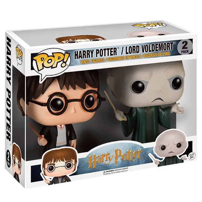 Figurine pop Figurines Harry Potter et Voldemort - Harry Potter - 2