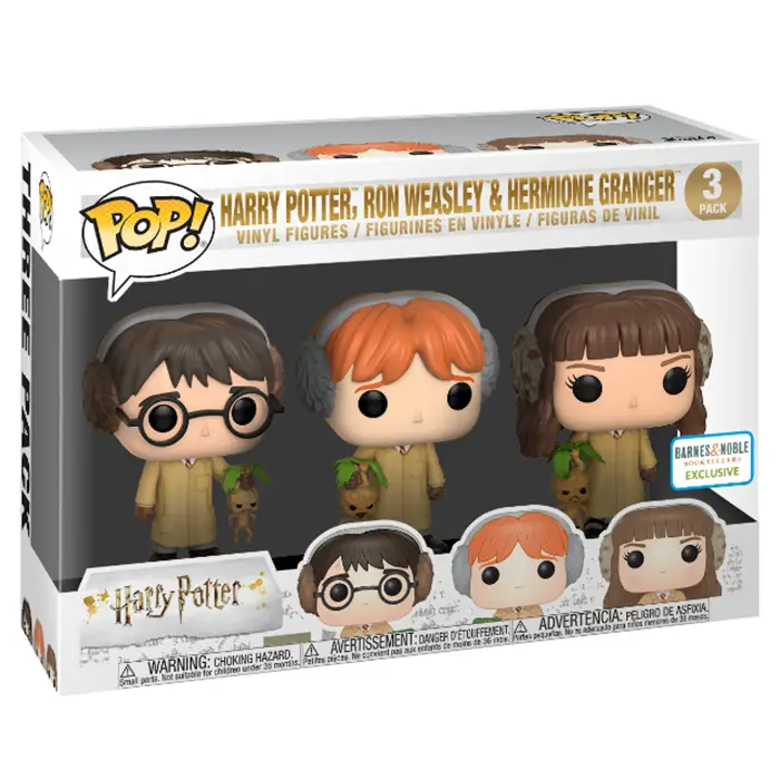 Figurine pop Figurines Harry, Ron et Hermione herbology - Harry Potter - 2