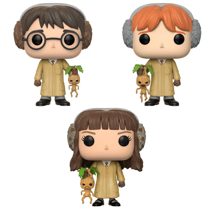 Figurine pop Figurines Harry, Ron et Hermione herbology - Harry Potter - 1
