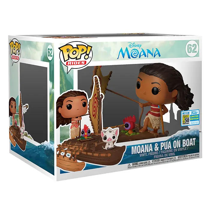 Figurine pop Figurines Moana & Pua on Boat - Moana - Vaiana - 2