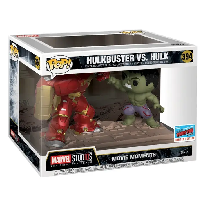 Figurine pop Figurines Movie Moments Hulkbuster VS Hulk - Avengers Age Of Ultron - 2