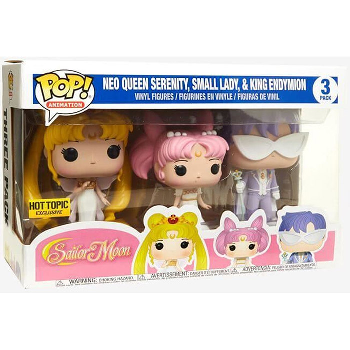 Figurine pop Figurines Neo Queen Serenity, Small Lady & King Endymion - Sailor Moon - 2