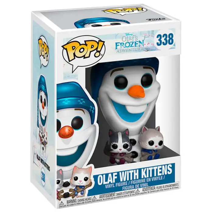 Figurine pop Figurines Olaf with kitten - Olafs frozen adventure - 2