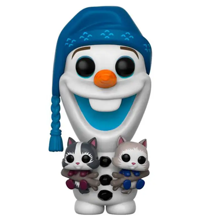 Figurine pop Figurines Olaf with kitten - Olafs frozen adventure - 1