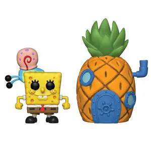Figurine Figurines Spongebob With Gary and Pineapple House – Bob l’éponge- #565