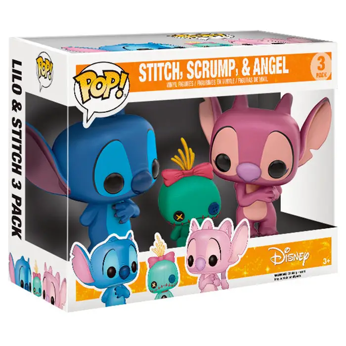 Figurine pop Figurines Stitch, Angel et Scrump - Lilo et Stitch - 2