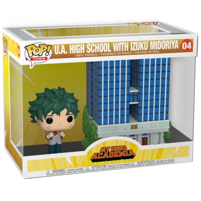 Figurine pop Figurines UA High School with Izuku Midoriya - My Hero Academia - 2