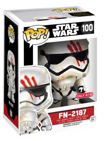 Figurine pop Finn avec empreinte ensanglantée - Star Wars 7 : Le Réveil de la Force - 1