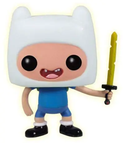 Figurine pop Finn avec Epée - Brille dans le noir - Adventure Time - 2