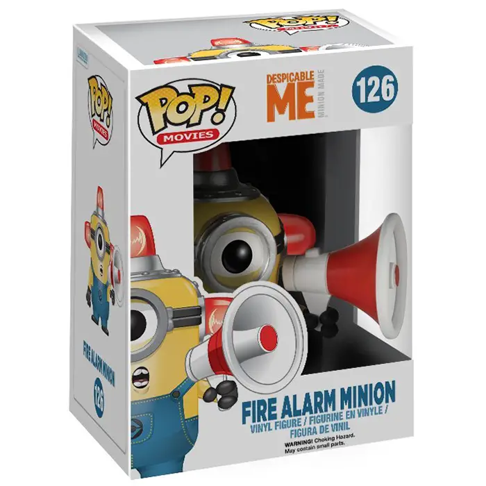 Figurine pop Fire Alarm Minion - Moi, moche et méchant - 2