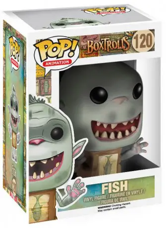 Figurine pop Fish - Les Boxtrolls - 1