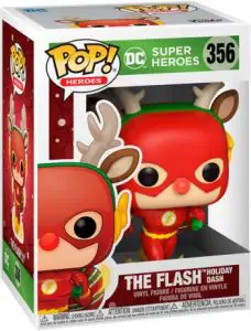 Figurine Flash en Rodolphe le Renne (Noël) – DC Super-Héros- #356