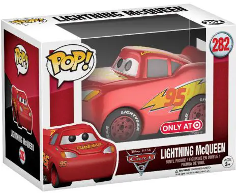 Figurine pop Flash McQueen - Chromé - Cars - 1