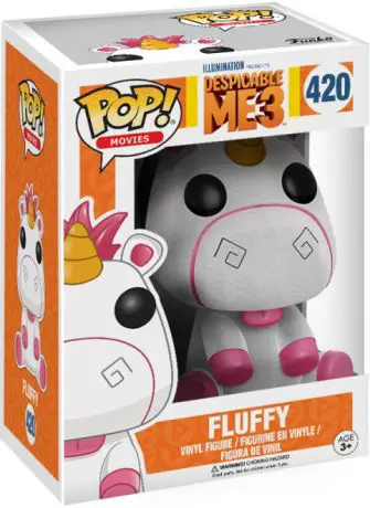 Figurine pop Fluffy - Floqué - Moi, Moche et Méchant - 1