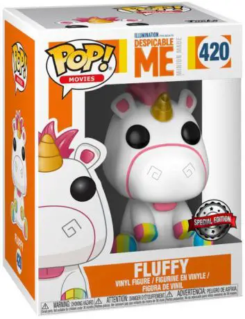 Figurine pop Fluffy Sabots Arc-en-ciel - Moi, Moche et Méchant - 1