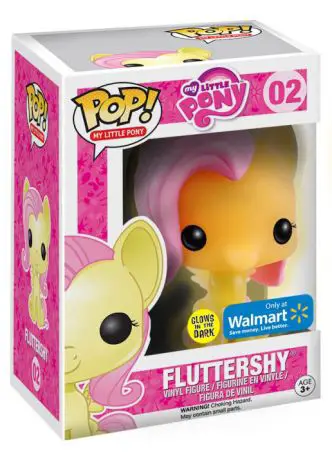 Figurine pop Fluttershy - Brillant dans le noir - My Little Pony - 1