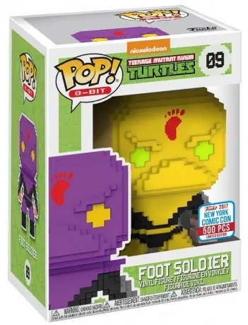 Figurine pop Foot Soldier jaune - Tortues Ninja - 1