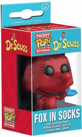 Figurine pop Fox in Socks - Porte-clés - Dr. Seuss - 1