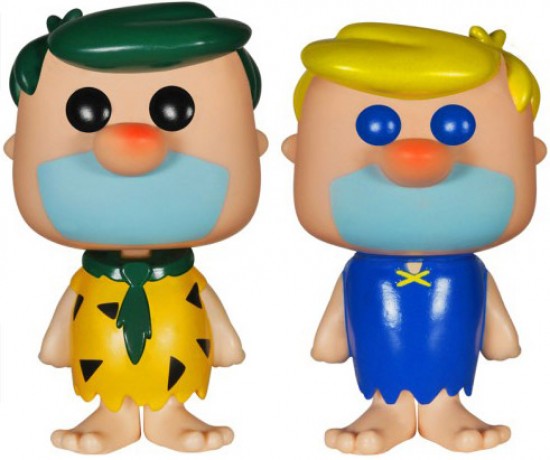 Figurine pop Fred & Barney - 2 pack (Les Pierrafeu) - Hanna-Barbera - 2