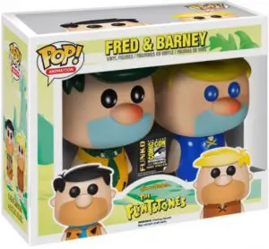 Figurine Fred & Barney – 2 pack (Les Pierrafeu) – Hanna-Barbera