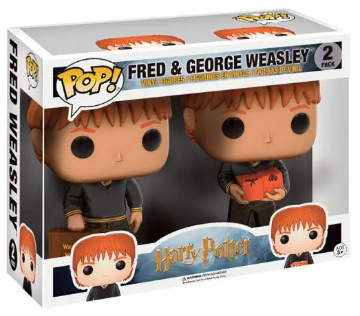 Figurine pop Fred et George Weasley - Pack - Harry Potter - 1
