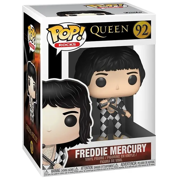 Figurine pop Freddie Mercury checkers - Queen - 2