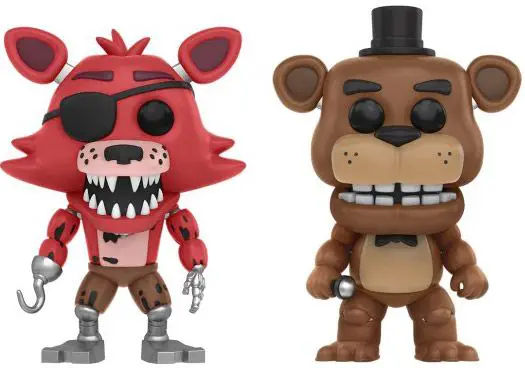 Figurine pop Freddy & Foxy - 2 pack - Five Nights at Freddy's - 2